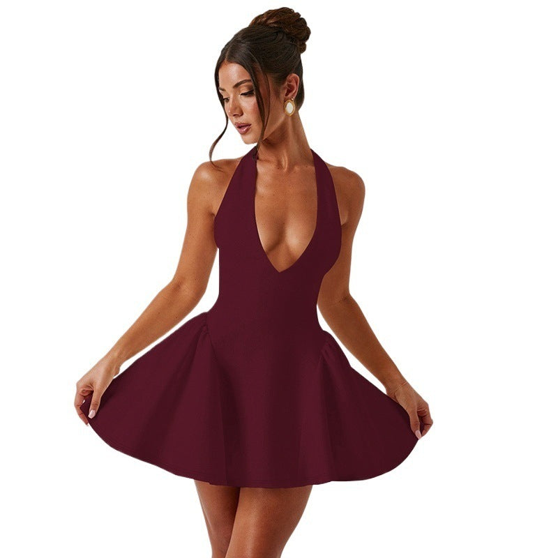 Women's Halter Evening Dress
