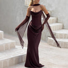 Women's Strapless Evening Dress