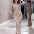 Women's Sequin Maxi Dress