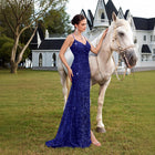Women's Strapless Floral-Appliqué Ball Gown