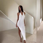 Women's Spaghetti-Strap Maxi Cover-Up Dress