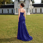 Women's Strapless Floral-Appliqué Ball Gown