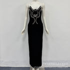 Women's Strapless Bandage Evening Dress