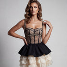 Women's Spaghetti-Strap Evening Dress