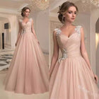 Women's Strapless Mesh Evening Dress
