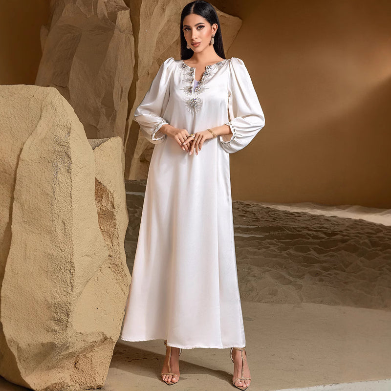 Women's Long-Sleeve Evening Dress
