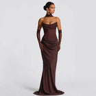 Women's Strapless Evening Dress