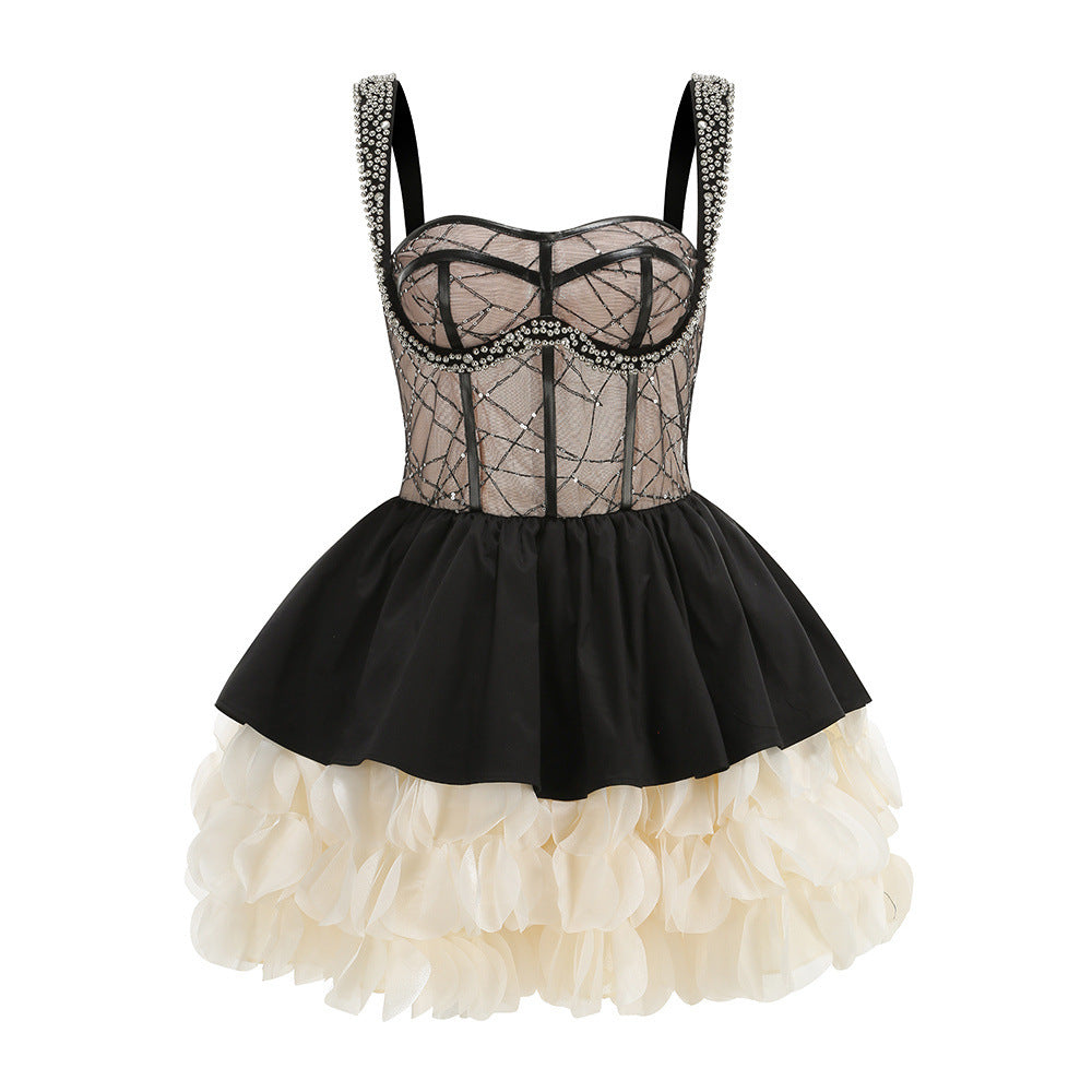 Women's Spaghetti-Strap Evening Dress