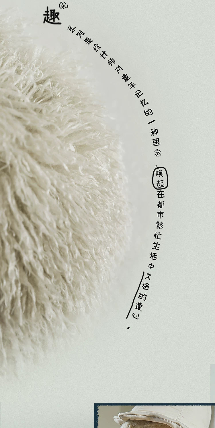 日着雪怪V领针织衫2026秋季新款宽松软糯慵懒保暖羊毛外搭上衣女