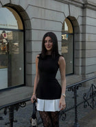 Women's Sleeveless Ruched Mini Party Dress