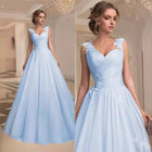 Women's Strapless Mesh Evening Dress