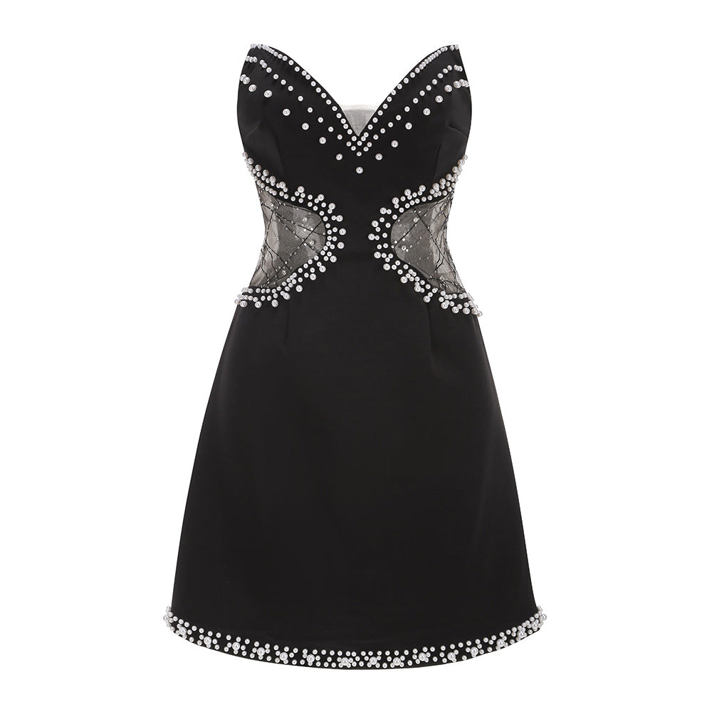 Women's Strapless Evening Dress