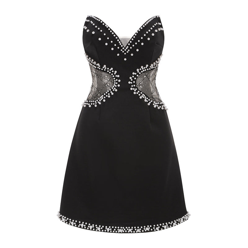 Women's Strapless Evening Dress
