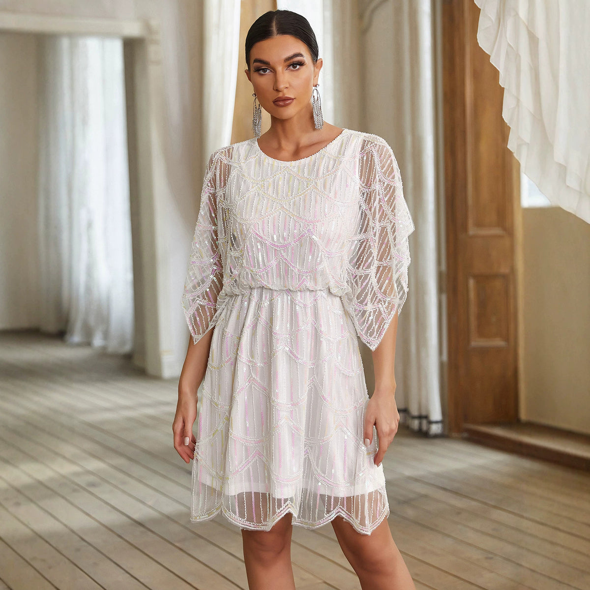 Women's Sequin Evening Dress