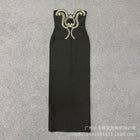 Women's Strapless Bandage Evening Dress