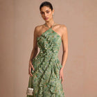 Women's Floral Evening Dress