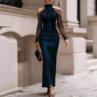 Women's Halter Evening Dress