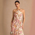 Women's Floral Evening Dress