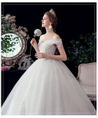 Strapless Lace Ball Gown Wedding Dress - product photo 3