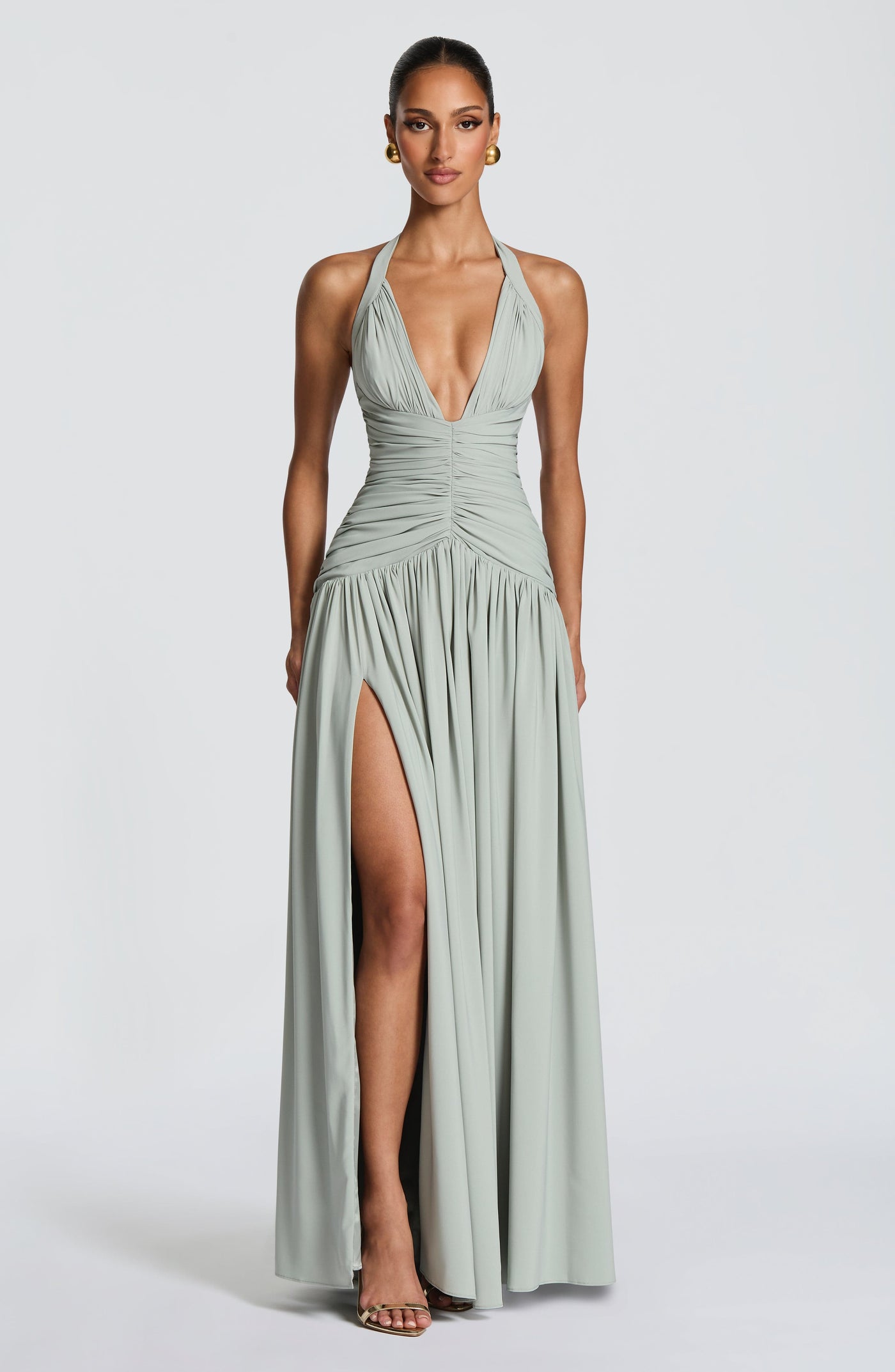 Amaris Maxi Dress - Sage Dress XS Babyboo Fashion Premium Exclusive Design