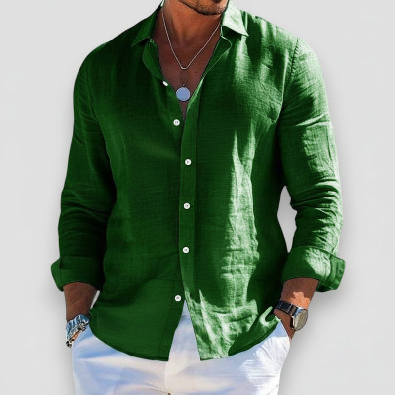 Casual long-sleeved top